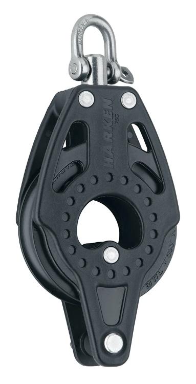 Harken 75mm Block — Swivel, Becket