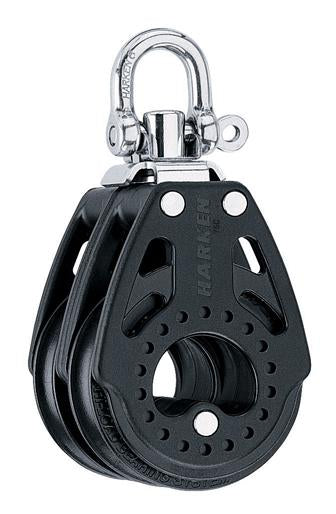 Harken 75mm Double Block — Swivel