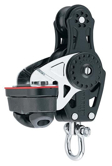Harken 75mm Fiddle Block — Swivel, Cam Cleat
