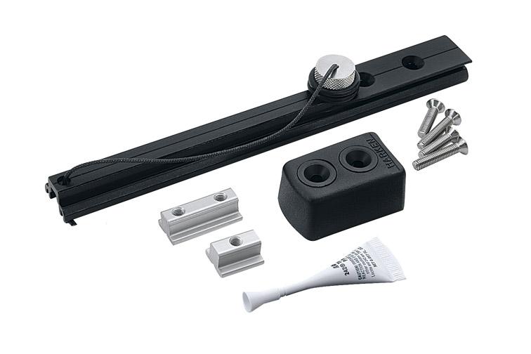 Harken 22mm Track Endstop Kit — Flat Mast Groove, Screwpin