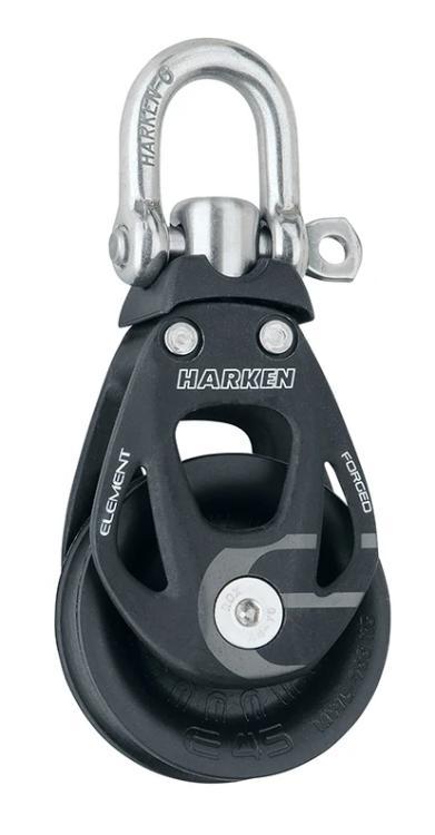 Harken 45mm Aluminum Element Block — Swivel