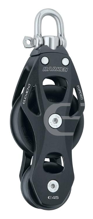 Harken 45mm Aluminum Element Fiddle Block — Swivel