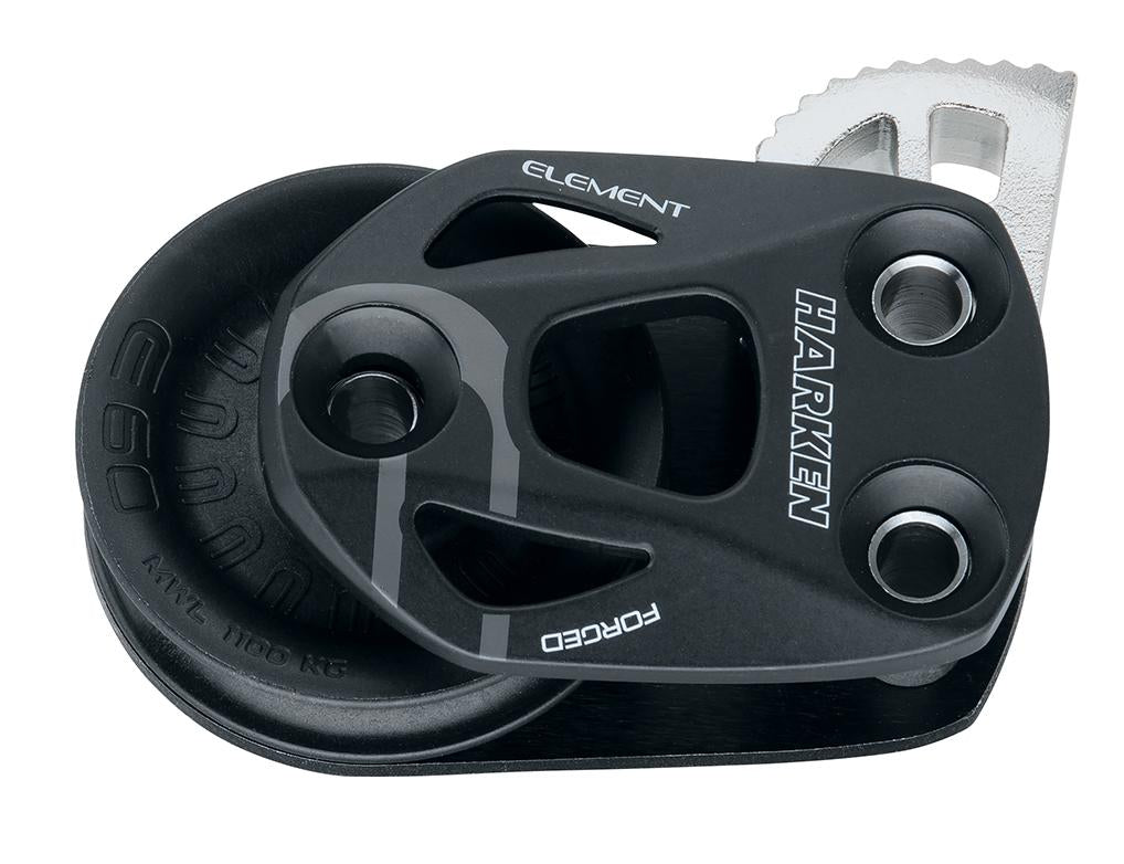 Harken 60mm Aluminum Element Footlock — Lockoff, Left