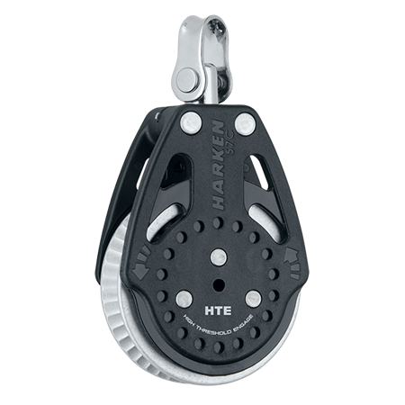 Harken 57mm Ratchamatic® HTE Block — Swivel, 2x Grip
