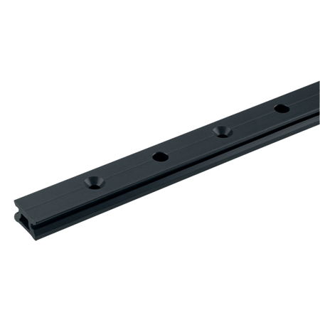 Harken 32 mm Low-Beam Pinstop Track 1 m, 3 Pinstop Holes