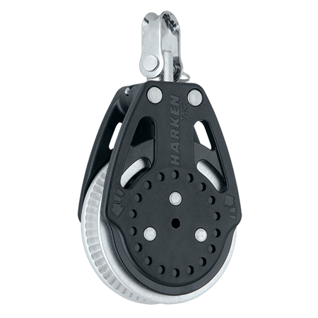 Harken 75mm Ratchamatic® Block — Swivel, 2x Grip