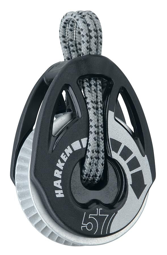 Harken 57mm T2™ Soft-Attach Ratchamatic® Block w— 2x Grip