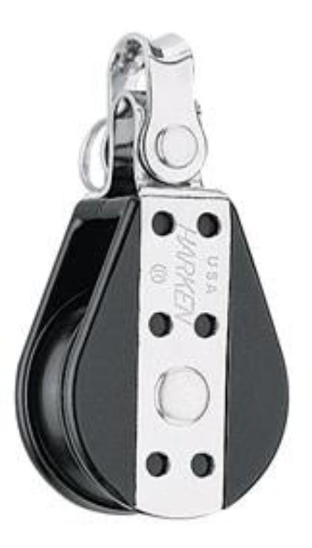 Harken 38mm Big Bullet Block — Shackle