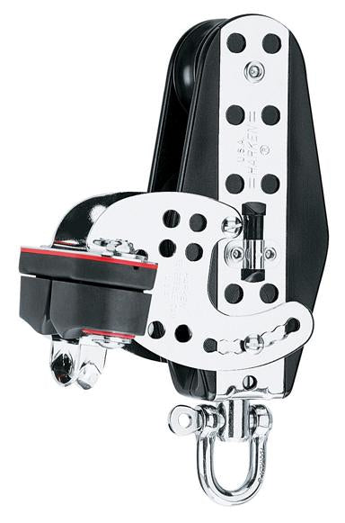 Harken 76mm Fiddle Hexaratchet® Block — Cam Cleat