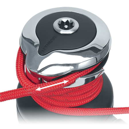 Harken 46 Electric Self-Tailing Rewind™ Radial Bronze Winch — Reverse Speed