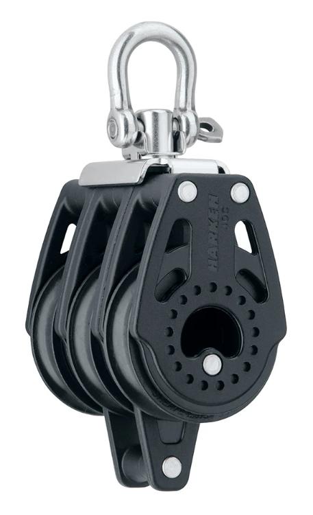 Harken 40mm Triple Block — Swivel, Becket