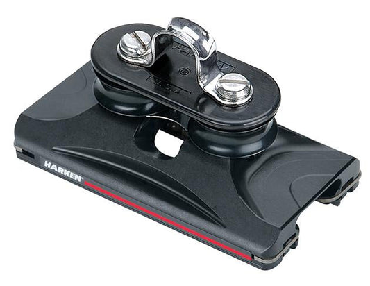 Harken 22mm High-Load 1250 Car — Fixed Sheaves, Eyestrap