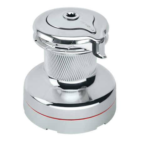 Harken 70 Self-Tailing Radial All-Chrome Winch — 3 Speed