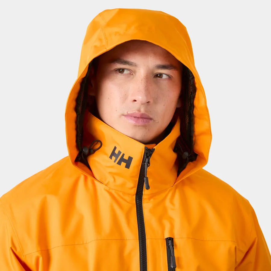 Helly Hansen Men's Crew Hooded Midlayer Sailing Jacket 2.0