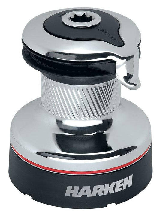 Harken 35 Self-Tailing Radial Chrome Winch — 2 Speed
