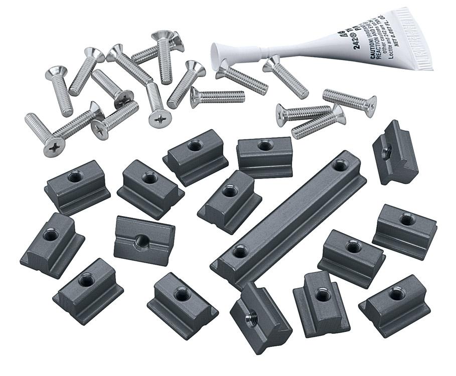 Harken 13mm Track Mounting Kit - Flat Mast Groove