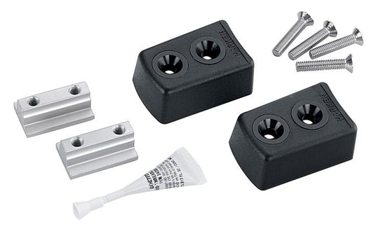 Harken 27mm Track Endstop Kit — Flat Mast Groove, Fixed