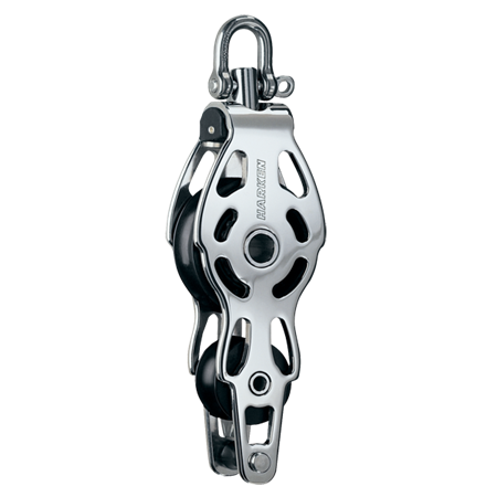 Harken 75mm Stainless Steel Fiddle ESP Block — Swivel, Becket