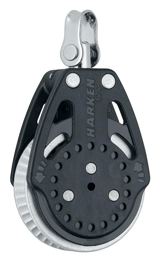 Harken 57mm Ratchamatic® Block — Swivel, 2x Grip