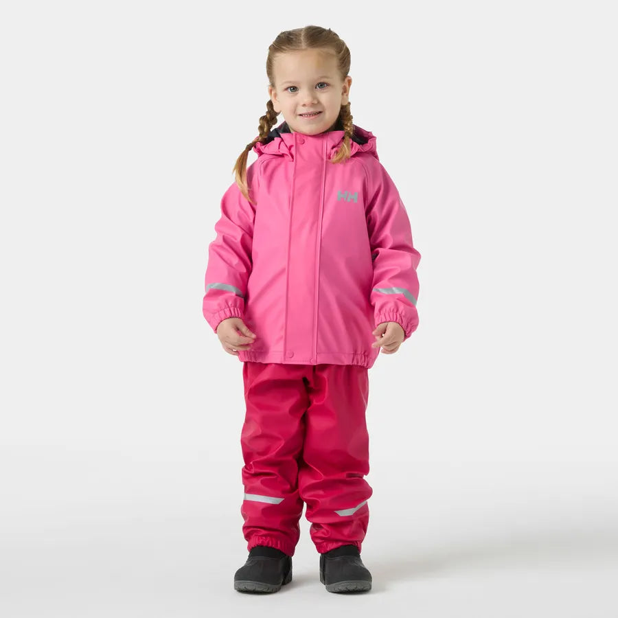 Helly Hansen Kids' Bergen Fleece-Lined Rain Set 2.0