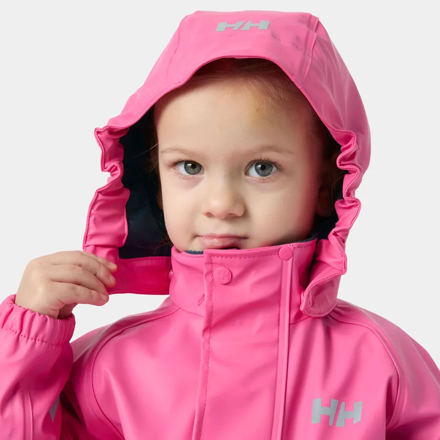 Helly Hansen Kids' Bergen Fleece-Lined Rain Set 2.0