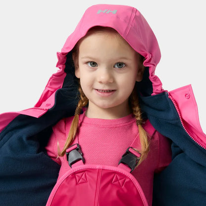 Helly Hansen Kids' Bergen Fleece-Lined Rain Set 2.0