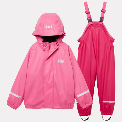 Helly Hansen Kids' Bergen Fleece-Lined Rain Set 2.0