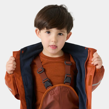 Helly Hansen Kids' Bergen Fleece-Lined Rain Set 2.0