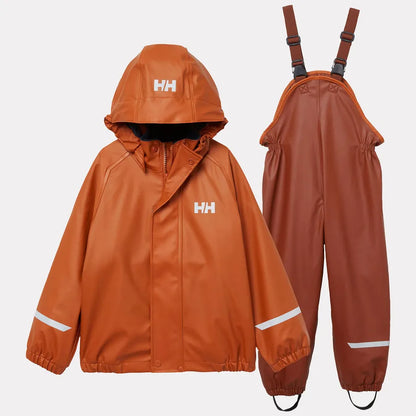 Helly Hansen Kids' Bergen Fleece-Lined Rain Set 2.0