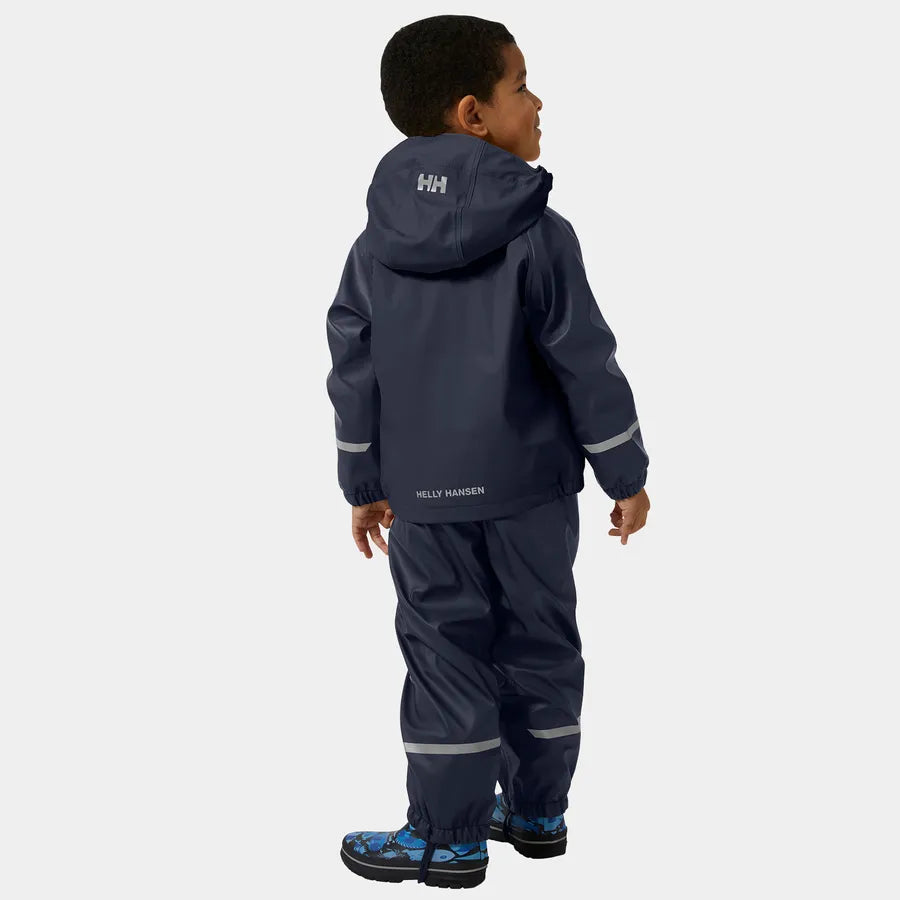 Helly Hansen Kids' Bergen Fleece-Lined Rain Set 2.0