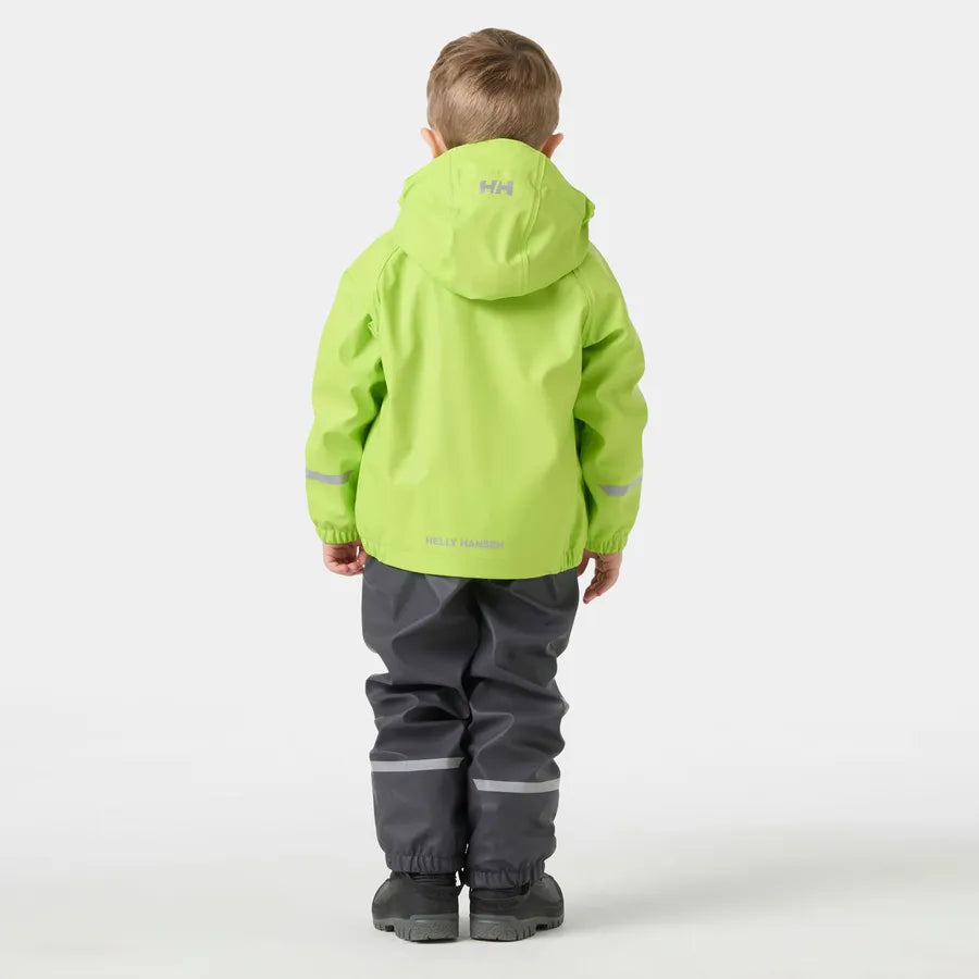 Helly Hansen Kids' Bergen Fleece-Lined Rain Set 2.0