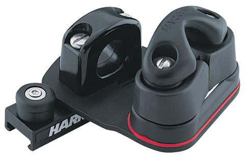 Harken 16mm Pinstop Car w/ Swivel & Cam Cleat - Starboard