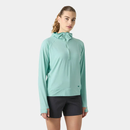 Helly Hansen Women’s Shine Solen Helf-Zip Sun Hoodie