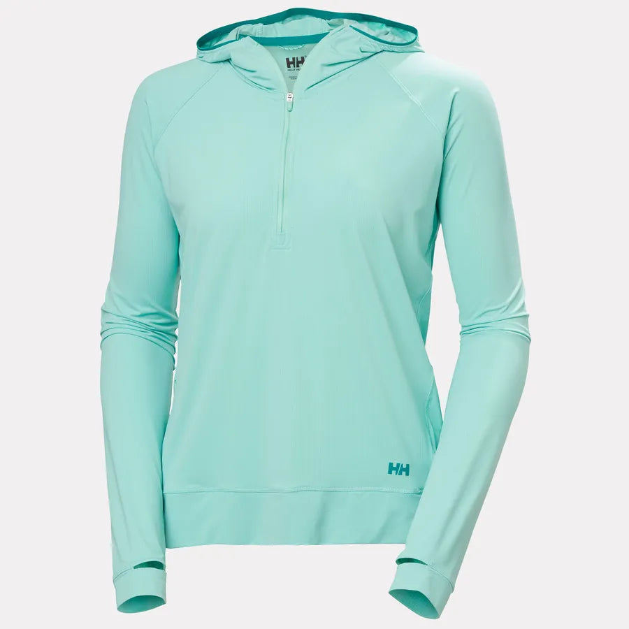 Helly Hansen Women’s Shine Solen Helf-Zip Sun Hoodie