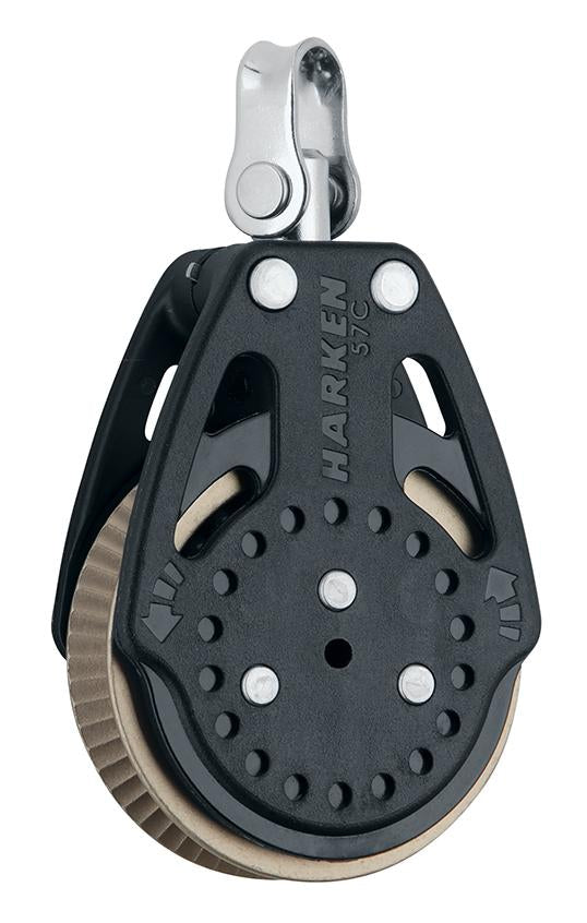 Harken 57mm Ratchamatic® Block — Swivel, 1.5x Grip