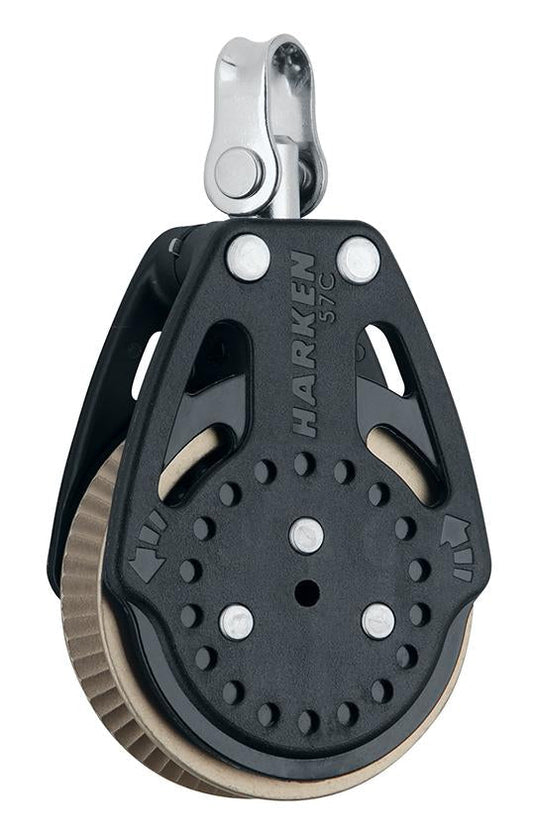 Harken 57mm Ratchamatic® Block — Swivel, 1.5x Grip