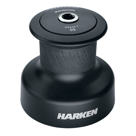 Harken 50 Plain-Top Performa™ Winch — 2 Speed