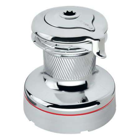 Harken 50 Self-Tailing Radial All-Chrome Winch — 2 Speed