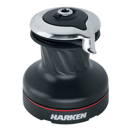 Harken 60 Self-Tailing Radial Aluminum Winch — 3 Speed