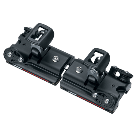 Harken 27 mm High-Load Double Cars  Stand-Up Toggles, 4:1