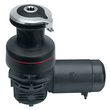 Harken 40 Electric Self-Tailing Radial Aluminum Winch — 2 Speed, Aluminum