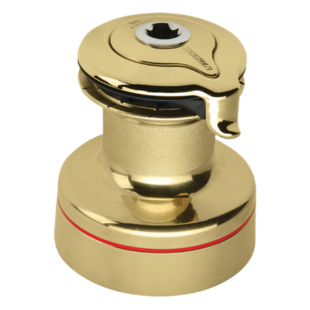 Harken 35 Self-Tailing Radial Bronze Winch — 2 Speed