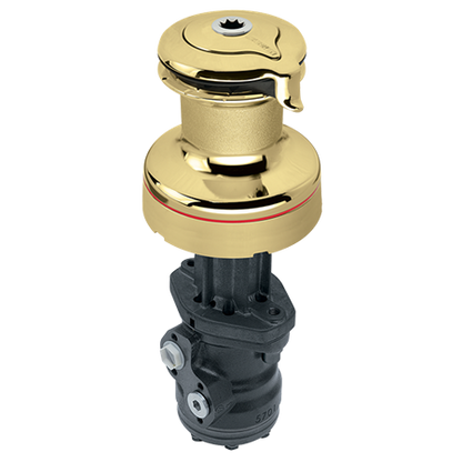 Harken 60 Hydraulic Self-Tailing Radial Bronze Winch — 2 Speed, Vertical