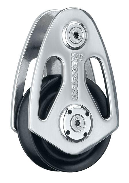 Harken 75mm Stainless Steel Teardrop Block