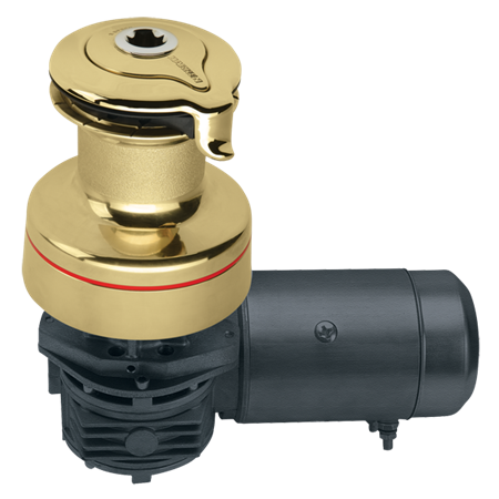 Harken 40 Electric Self-Tailing Radial Bronze Winch — 2 Speed