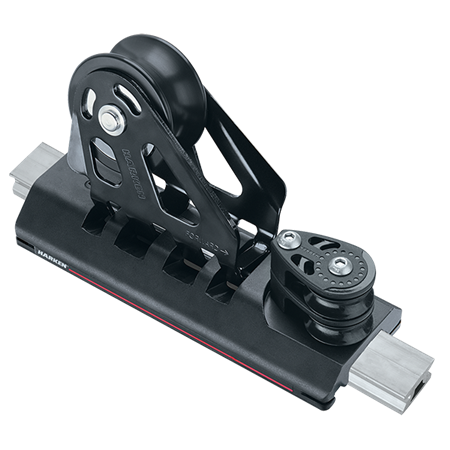 Harken 32 mm Adjustable Non-CB Car  2 Sheaves, 4:1