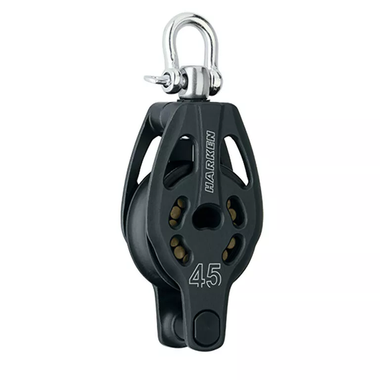 HARKEN 45 mm Aluminum Block — Swivel, Becket