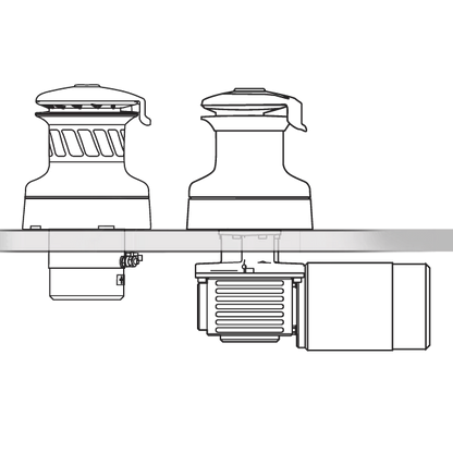 Harken 900 Electric UniPower Self-Tailing Radial Aluminum Winch