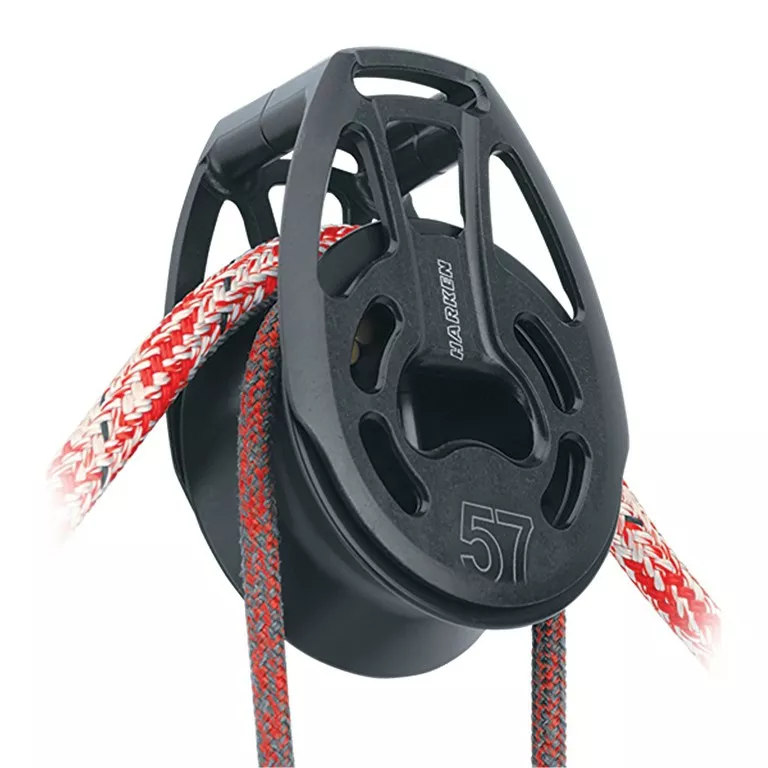 HARKEN 57mm Aluminum Loop Block — Wide