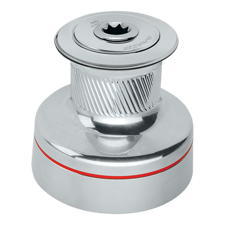 Harken 46 Plain-Top Radial All-Chrome Winch — 2 Speed